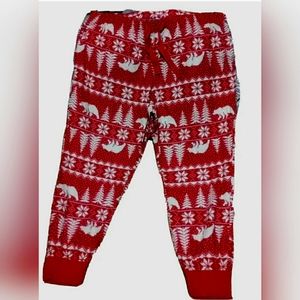 Old Navy Flannel Pajama Pants, jogger's Polar Bear Printed size XL 